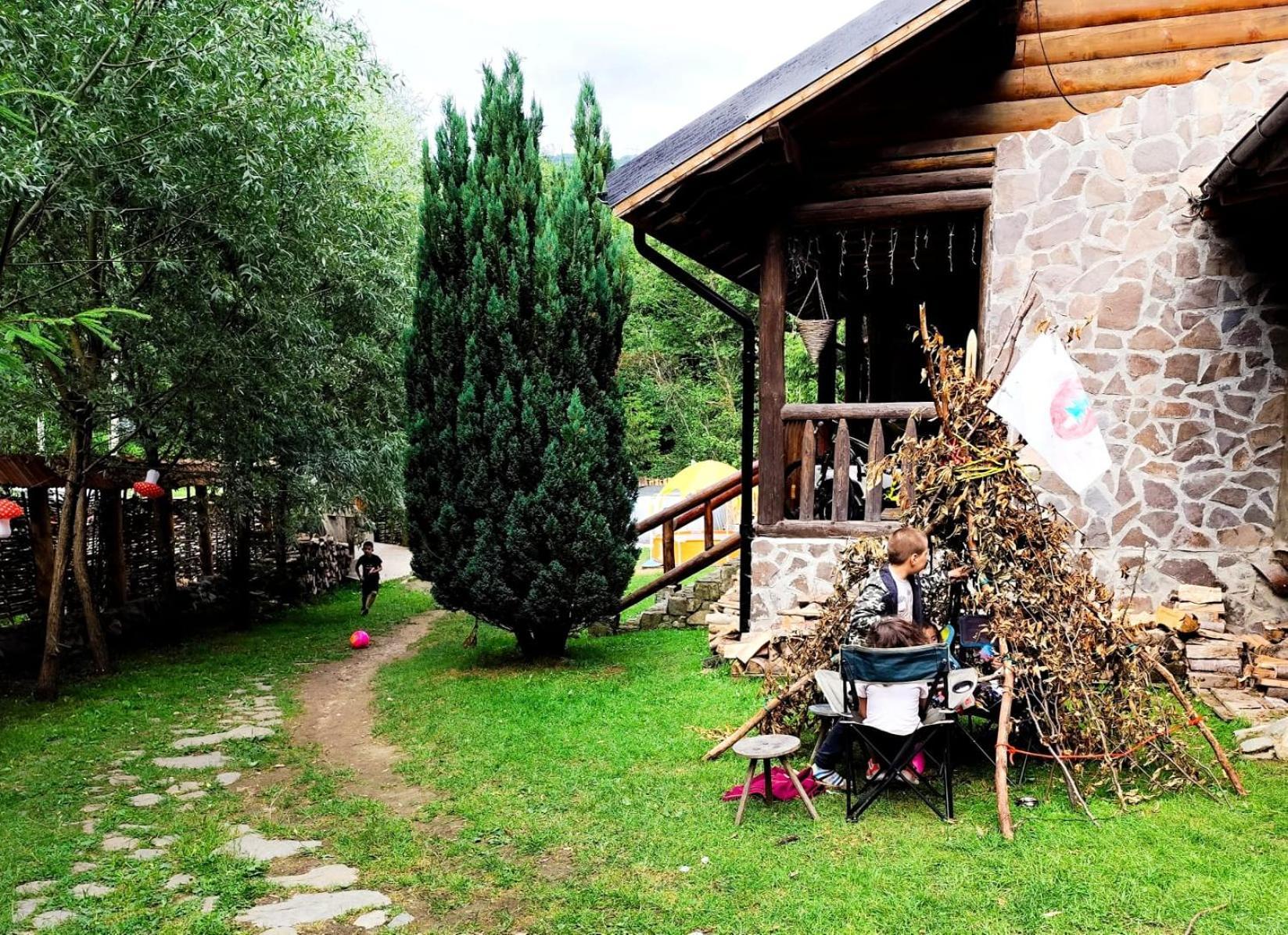 Cabana Frasin Dragoslavele Esterno foto