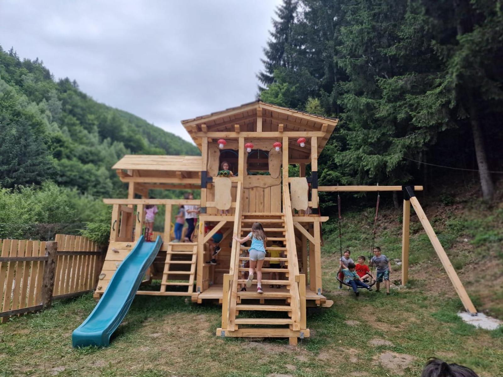 Cabana Frasin Dragoslavele Esterno foto